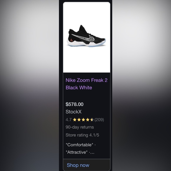 Nike Zoom Freak 2 Black and White - Picture 5 of 5